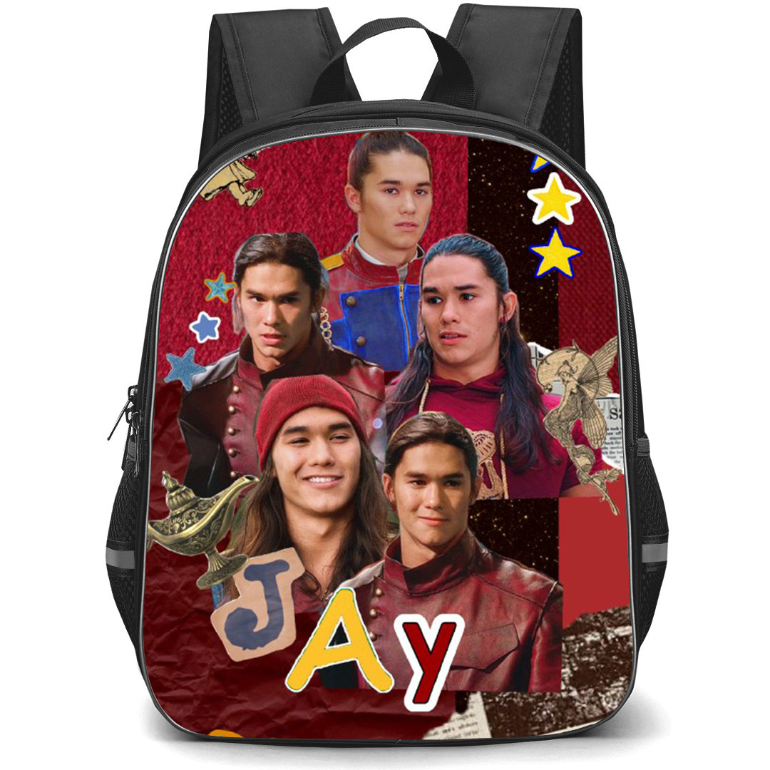 Descendants Jay Backpack School Bag StudentPack - Jay Portrait Paper Collage Poster