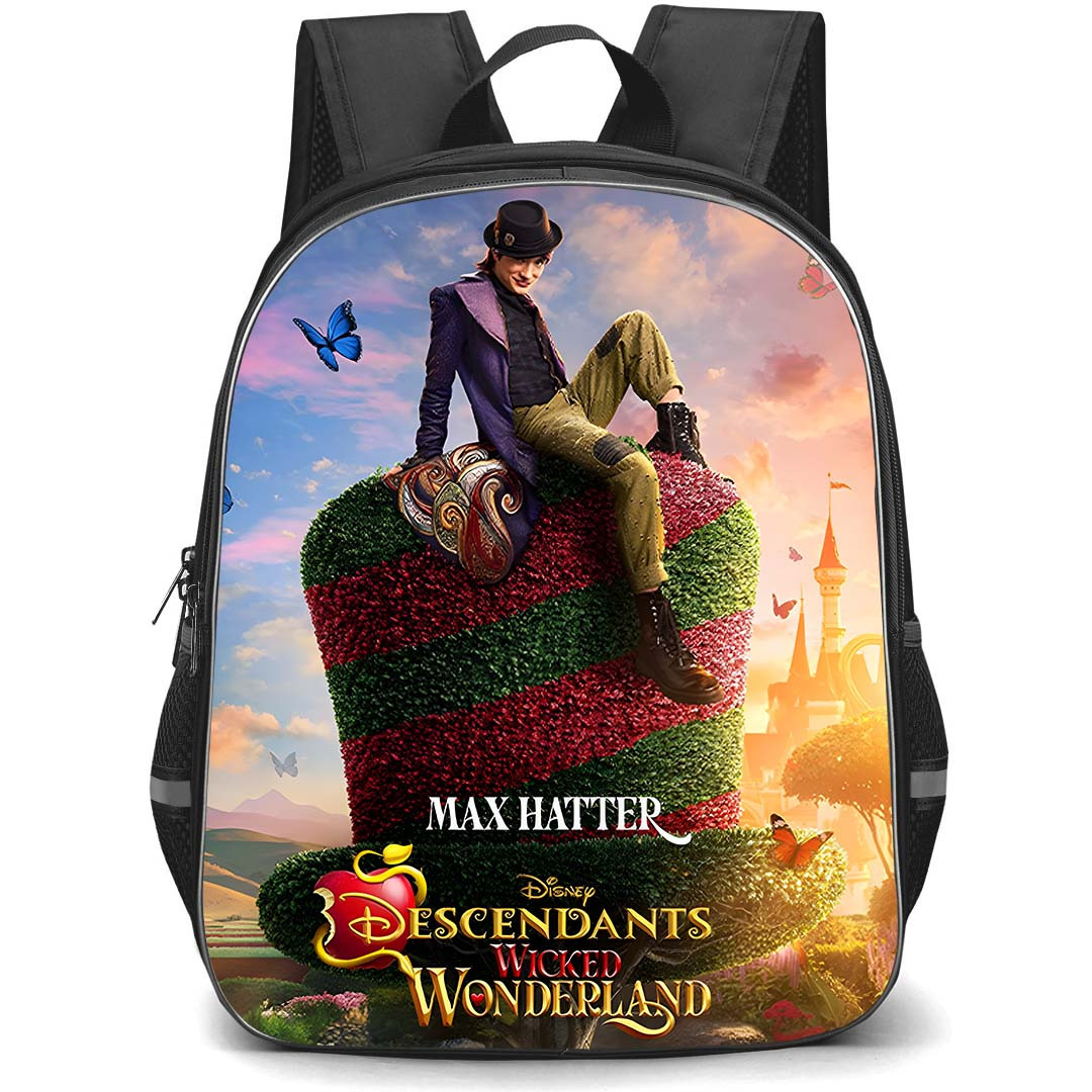 Descendants Wicked Wonderland Max Hatter Backpack School Bag StudentPack - Max Hatter Character Poster
