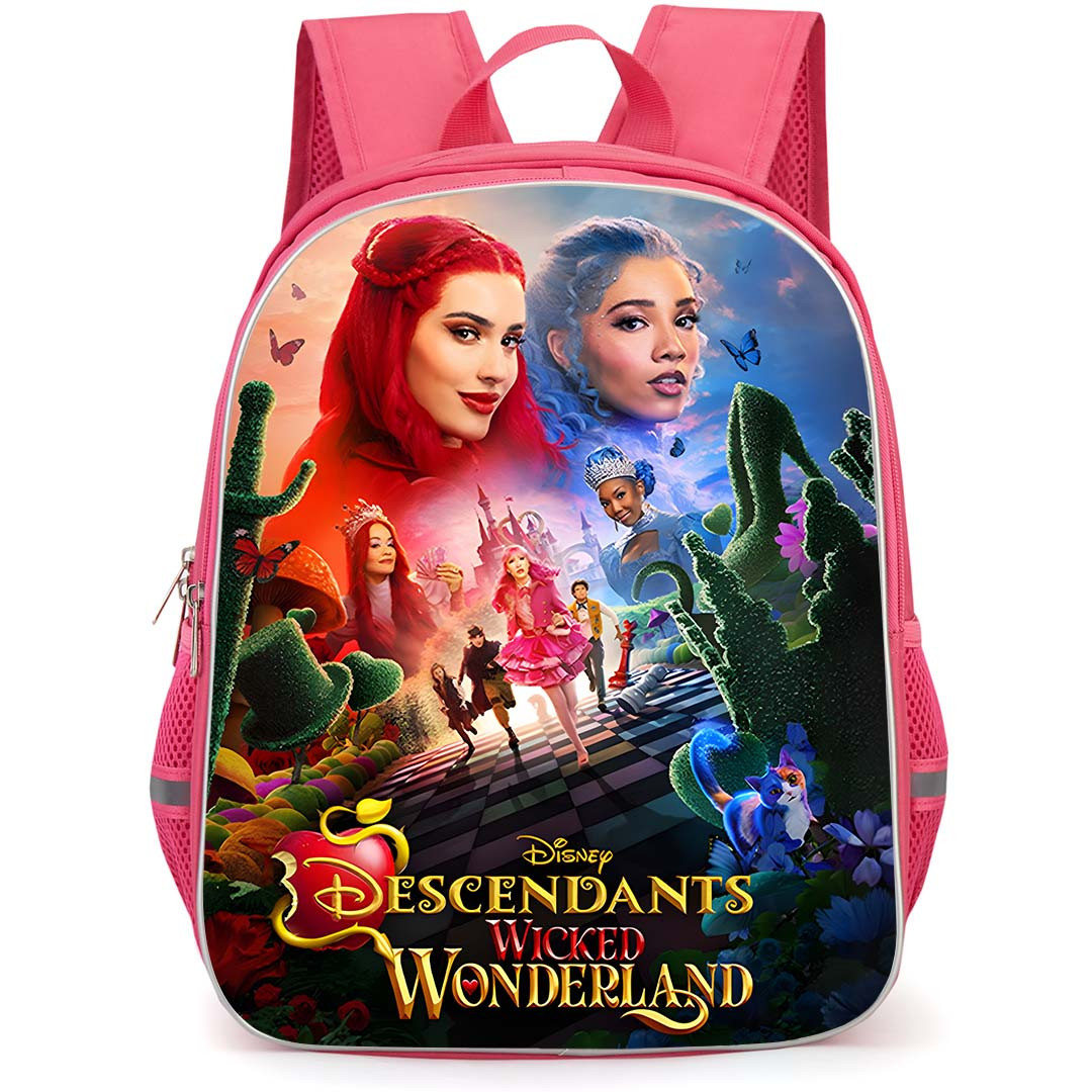Descendants Wicked Wonderland Backpack School Bag StudentPack - Descendants Wicked Wonderland Official Ensemble Theatrical Poster