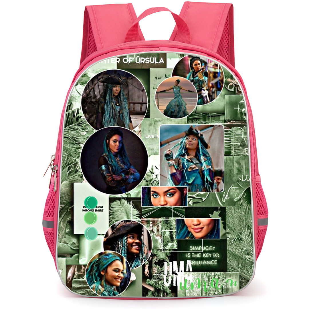 Descendants Uma Backpack School Bag StudentPack - Uma Simplicity Portrait Collage Poster
