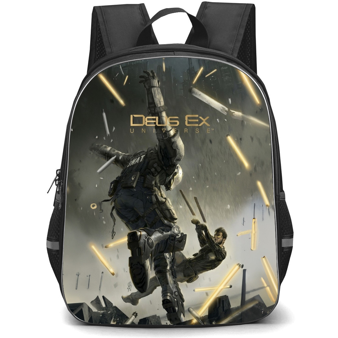 Deus Ex Backpack School Bag StudentPack - Deus Ex Universe Poster