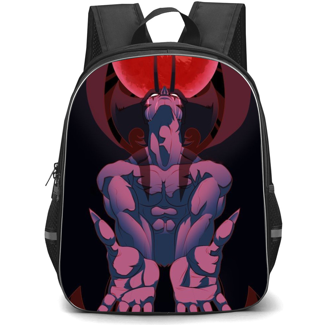 Devilman Crybaby Akira Fudo Backpack StudentPack - Akira Fudo Anime Art Poster