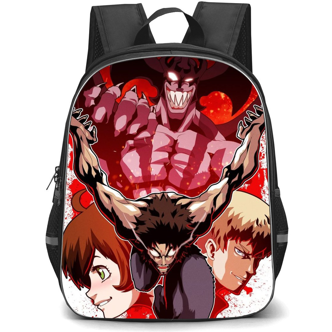Devilman Crybaby Backpack StudentPack - Devilman Crybaby Japanese Anime Manga Poster