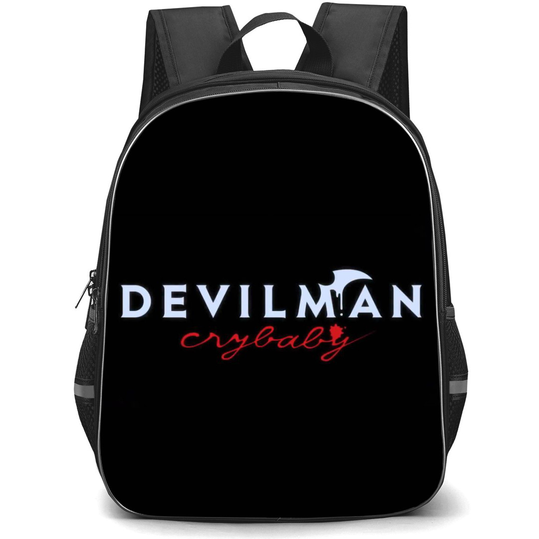 Devilman Crybaby Backpack StudentPack - Devilman Crybaby Square Logo Sticker