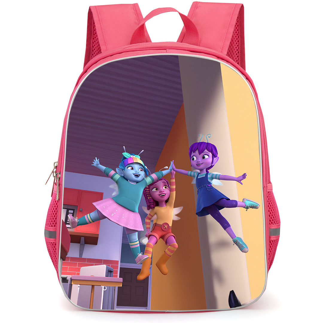 Dew Drop Diaries Backpack StudentPack - Eden Athena And Phobe High Five
