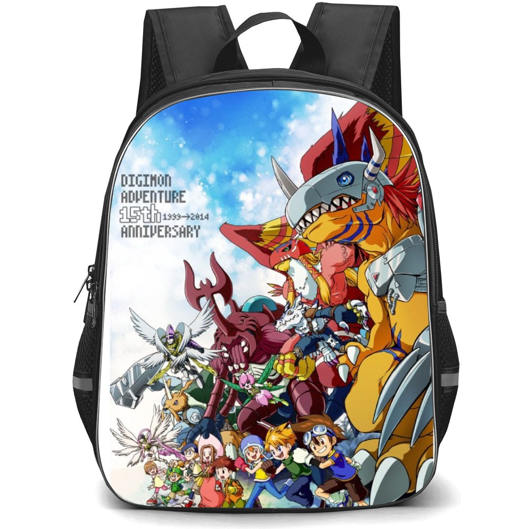 Digimon Backpack StudentPack - Characters 15th Anniversary Poster