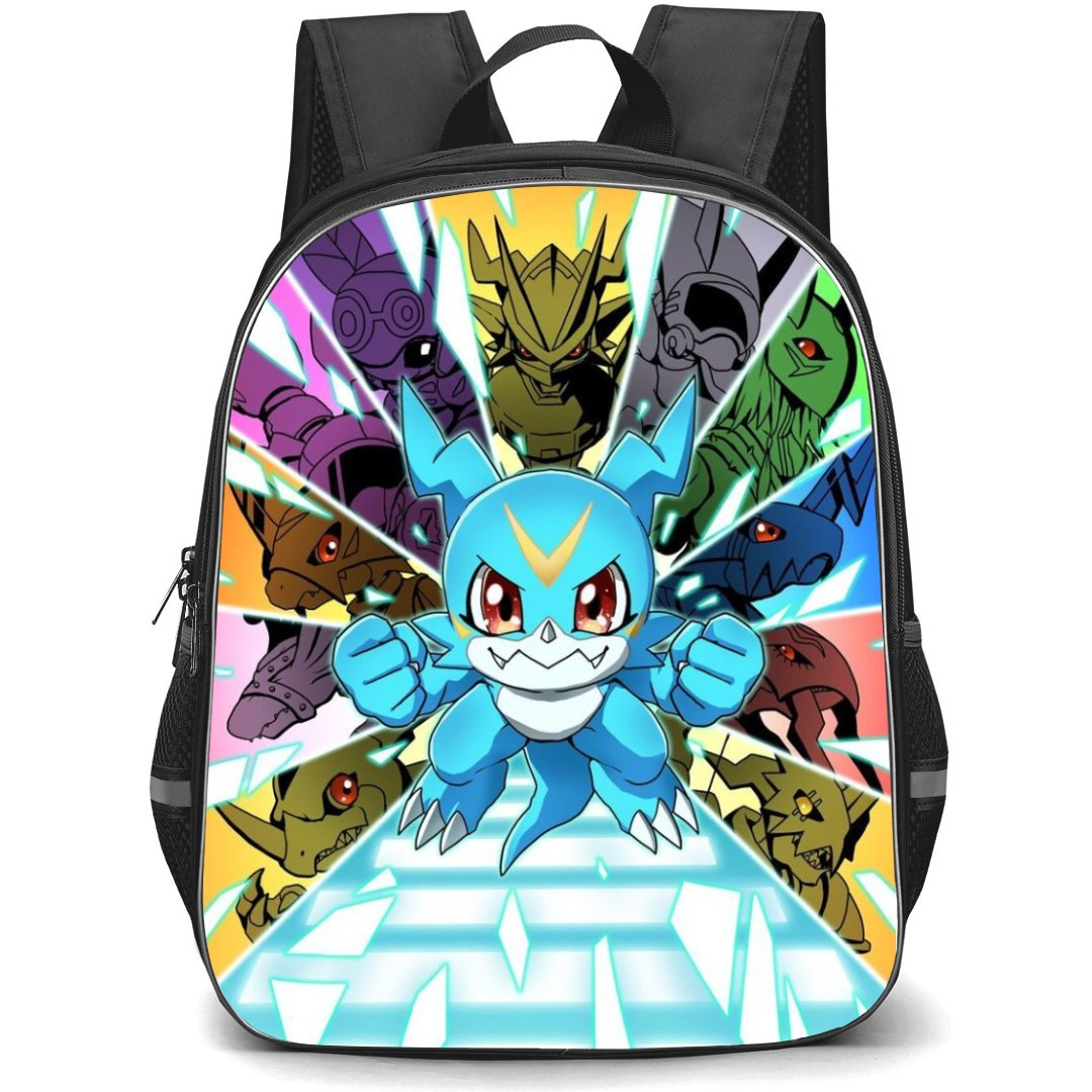Digimon Veemon Backpack StudentPack - Veemon Evolution Chain Poster