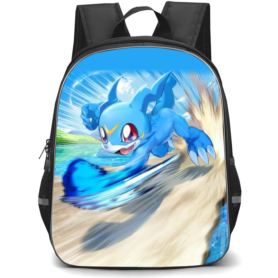 Digimon Veemon Backpack StudentPack - Veemon Rush Attack Poster