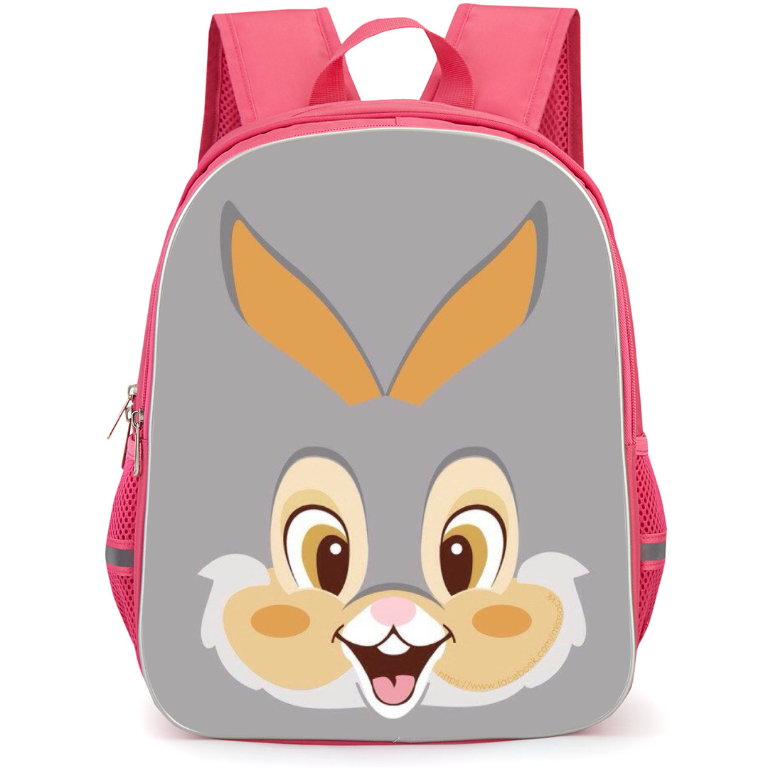Bambi Backpack StudentPack - Bambi Avatar Illustration Art On Gray Background