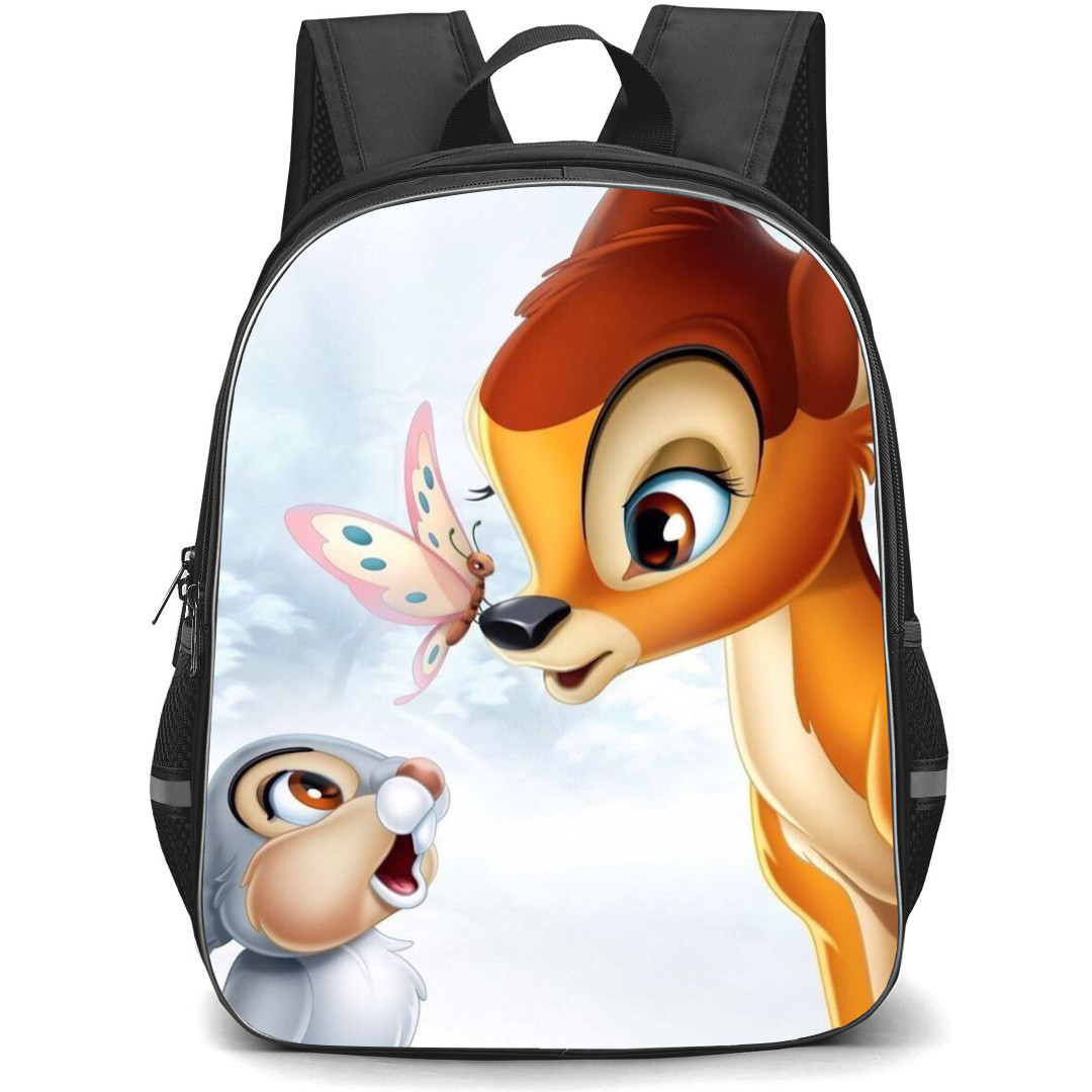 Bambi Backpack StudentPack - Bambi And Thumper Disney Poster