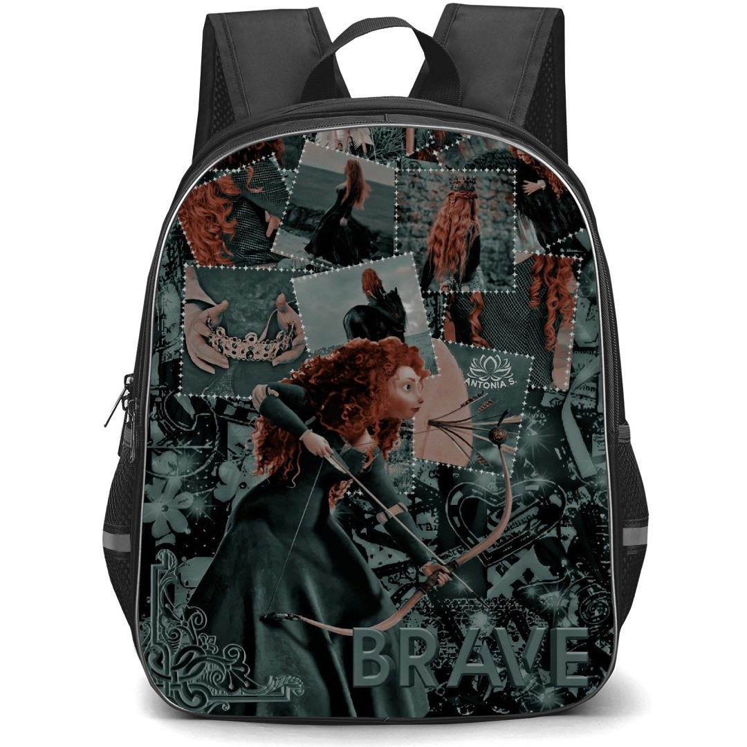 Disney Brave Merida Backpack StudentPack - Brave Merida Collage