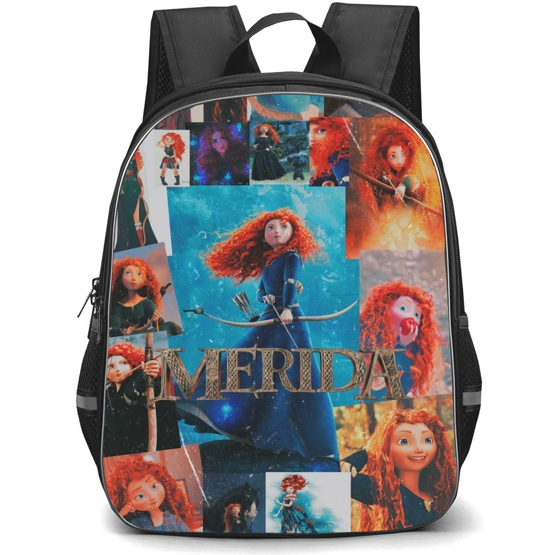 Disney Brave Merida Backpack StudentPack - Brave Merida Standing Collage