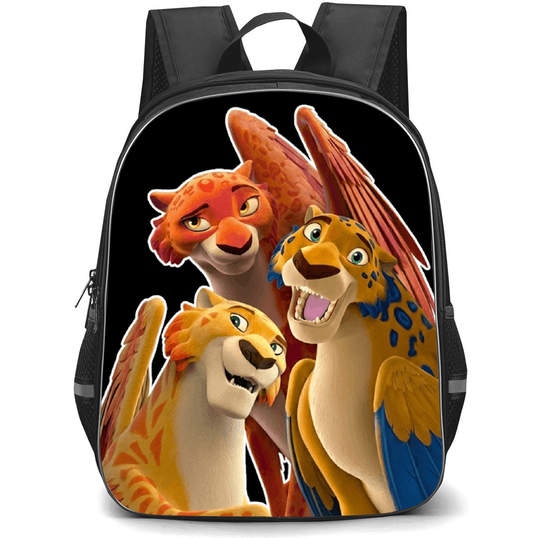 Elena of Avalor Backpack School Bag StudentPack - Elena of Avalor Jaguins Trio Sticker