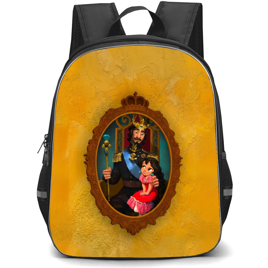 Elena of Avalor Backpack School Bag StudentPack - King Raul And Elena Frame Poster
