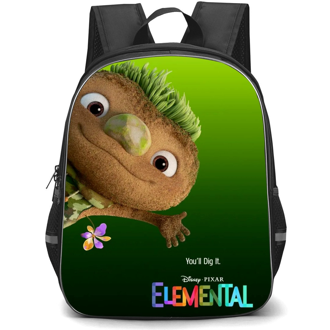 Elemental Clod Backpack StudentPack - Clod Portrait On Green Background