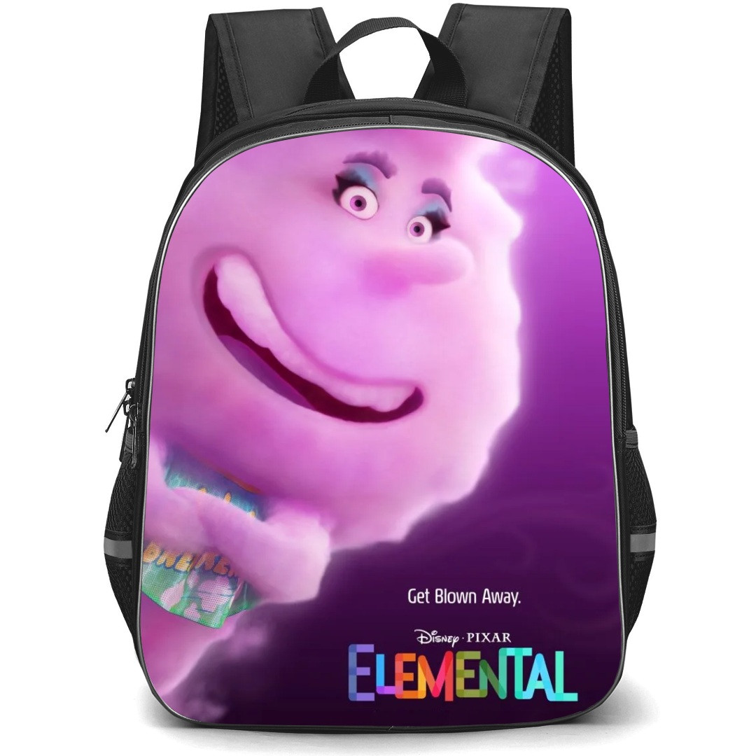 Elemental Gale Cumulus Backpack StudentPack - Gale Cumulus Portrait On Purple Background