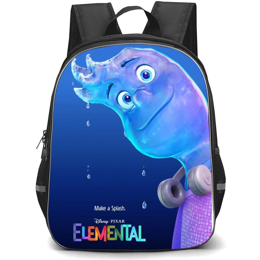 Elemental Wade Ripple Backpack StudentPack - Wade Ripple Portrait On Blue Background