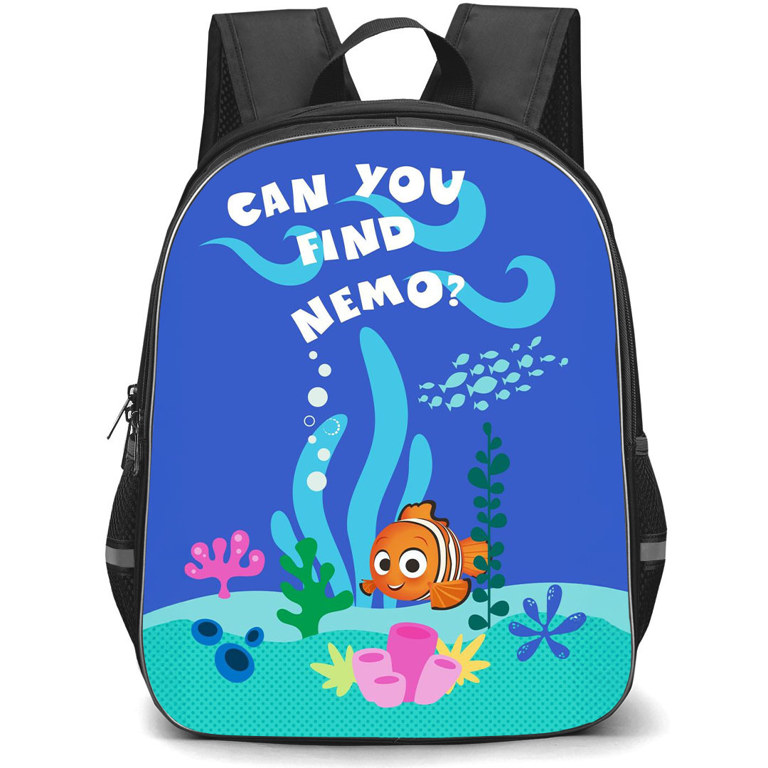 Disney Finding Nemo Backpack StudentPack - Finding Nemo Can You Nemo Illustration Art Poster