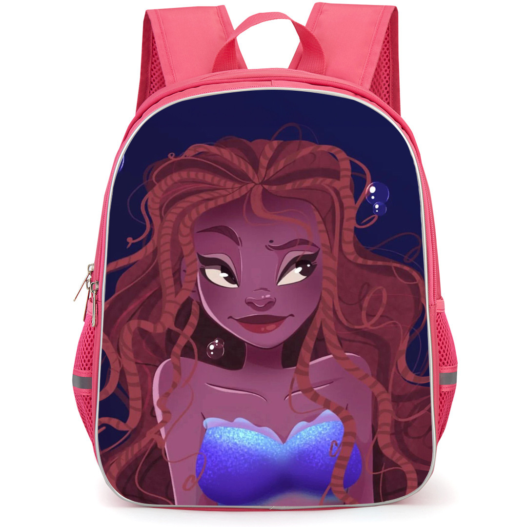 The Little Mermaid 2023 Ariel Backpack StudentPack - Ariel Looking Side Ways Portrait Cartoon Art