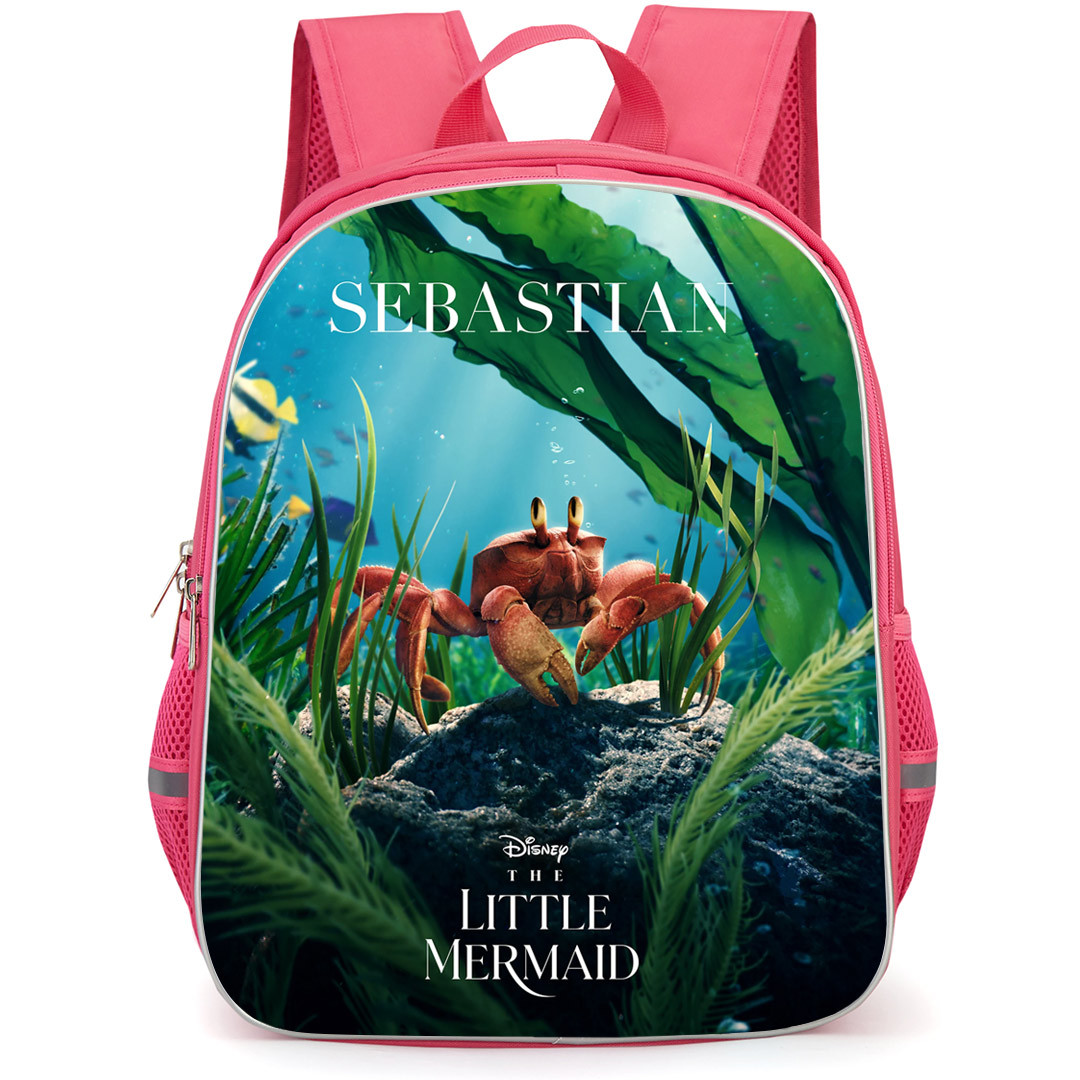 The Little Mermaid 2023 Sebastian Backpack StudentPack - Sebastian Poster Movie Art