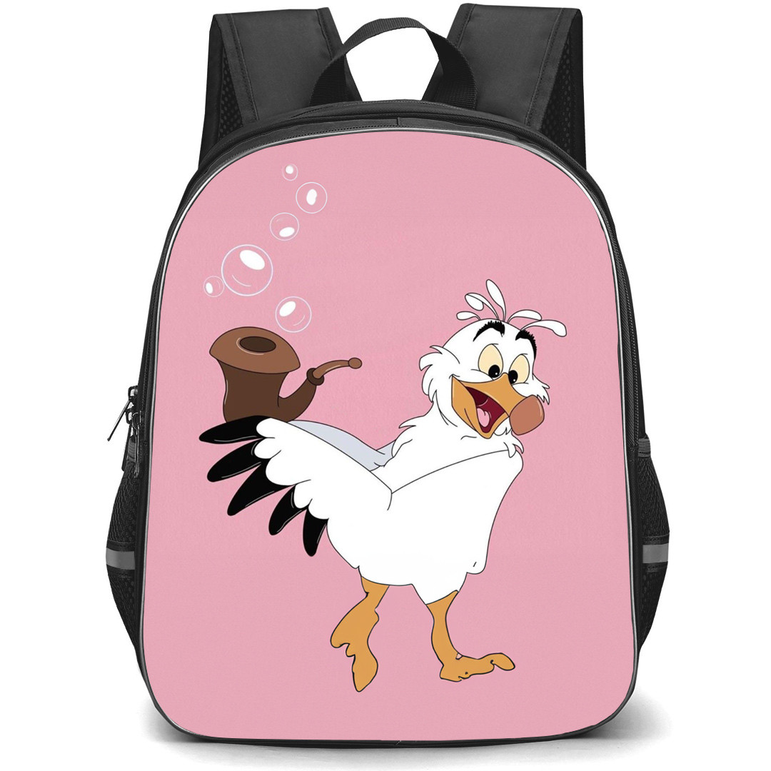 The Little Mermaid Scuttle Backpack StudentPack - Scuttle Bird Smiling Cartoon Art