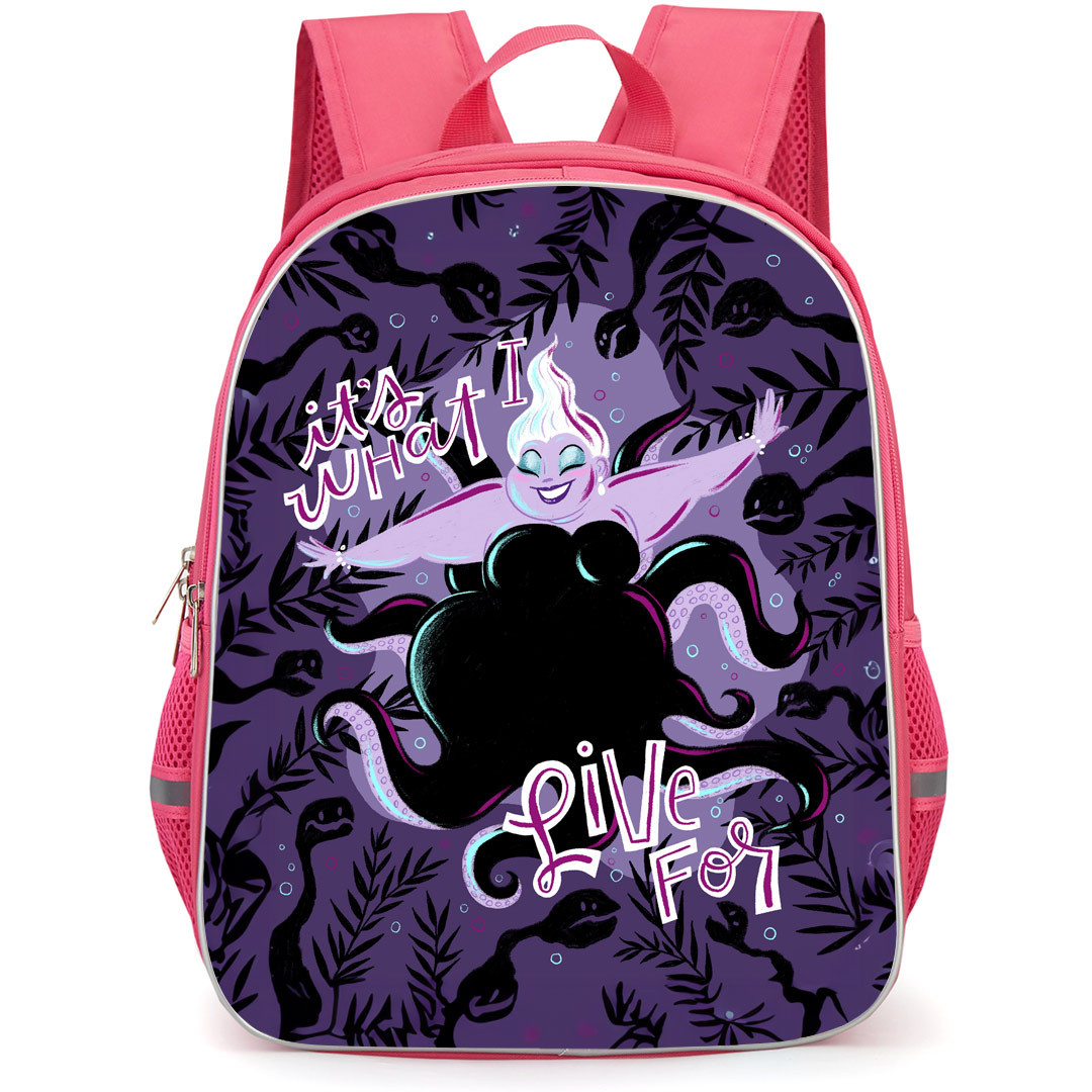 The Little Mermaid Ursula Backpack StudentPack - Ursula Smiling Cartoon Art
