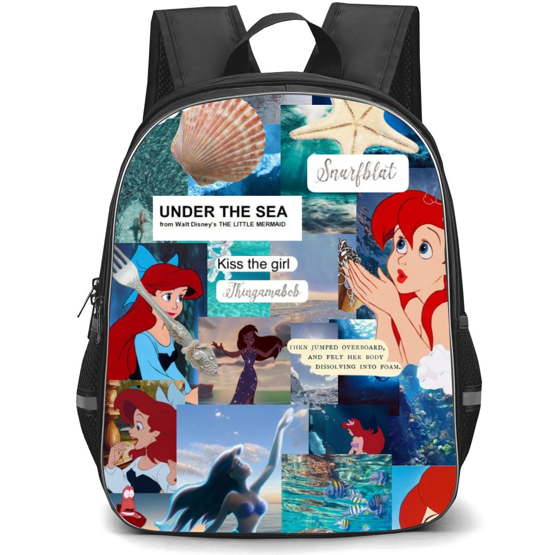 Disney The Little Mermaid Ariel Backpack StudentPack - The Little Mermaid Ariel Collage