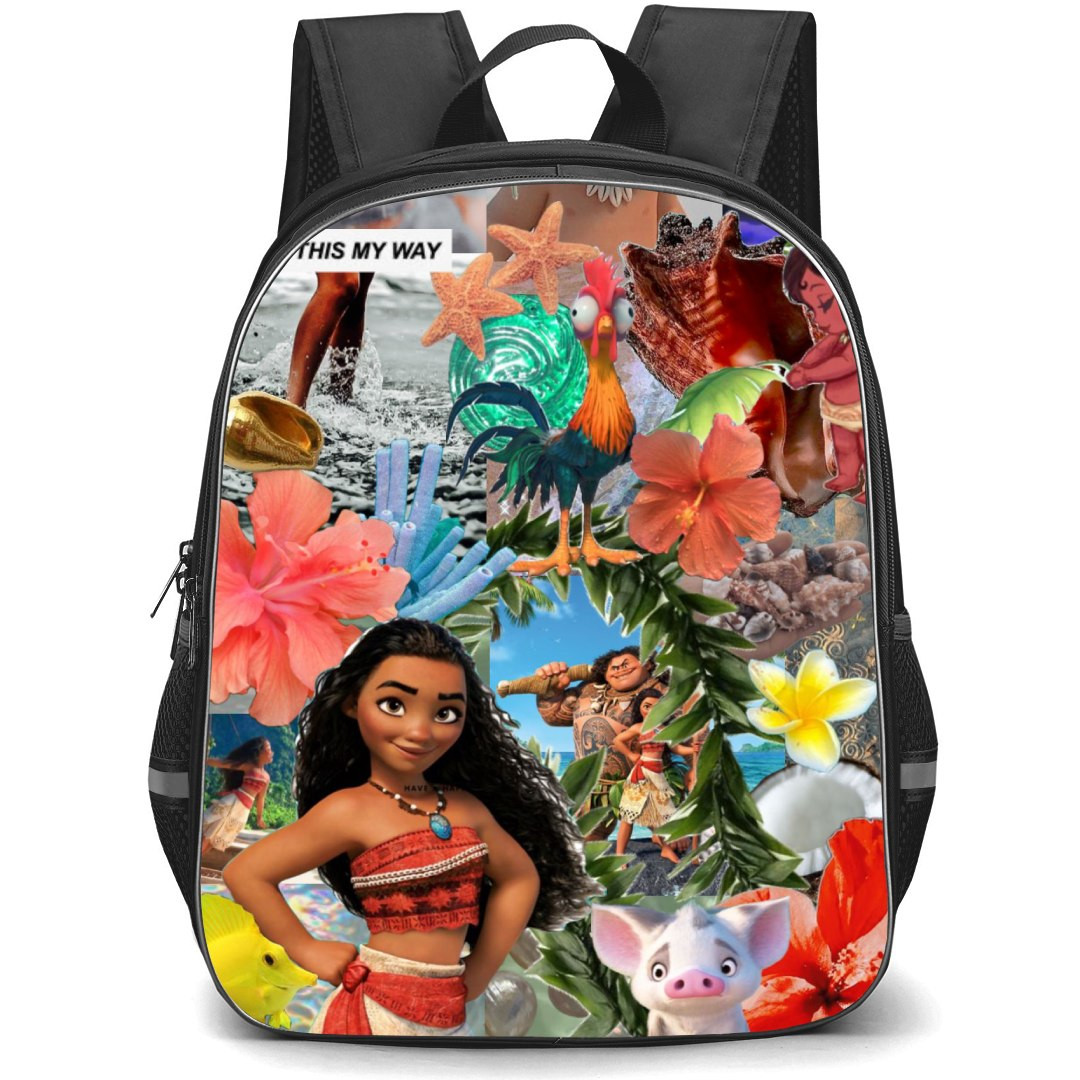 Disney Moana Backpack StudentPack - Moana Collage