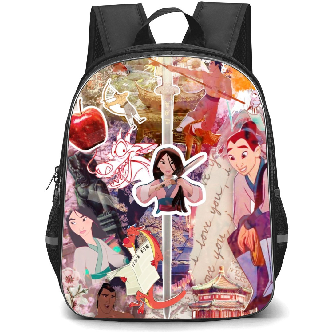 Disney Mulan Backpack StudentPack - Mulan Collage