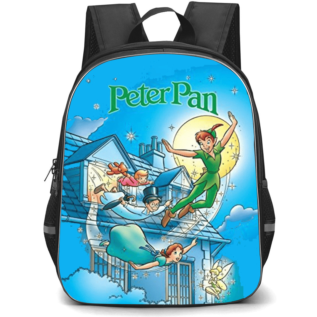 Peter Pan Backpack School Bag StudentPack - Peter Pan Sky Full Of Magic Poster