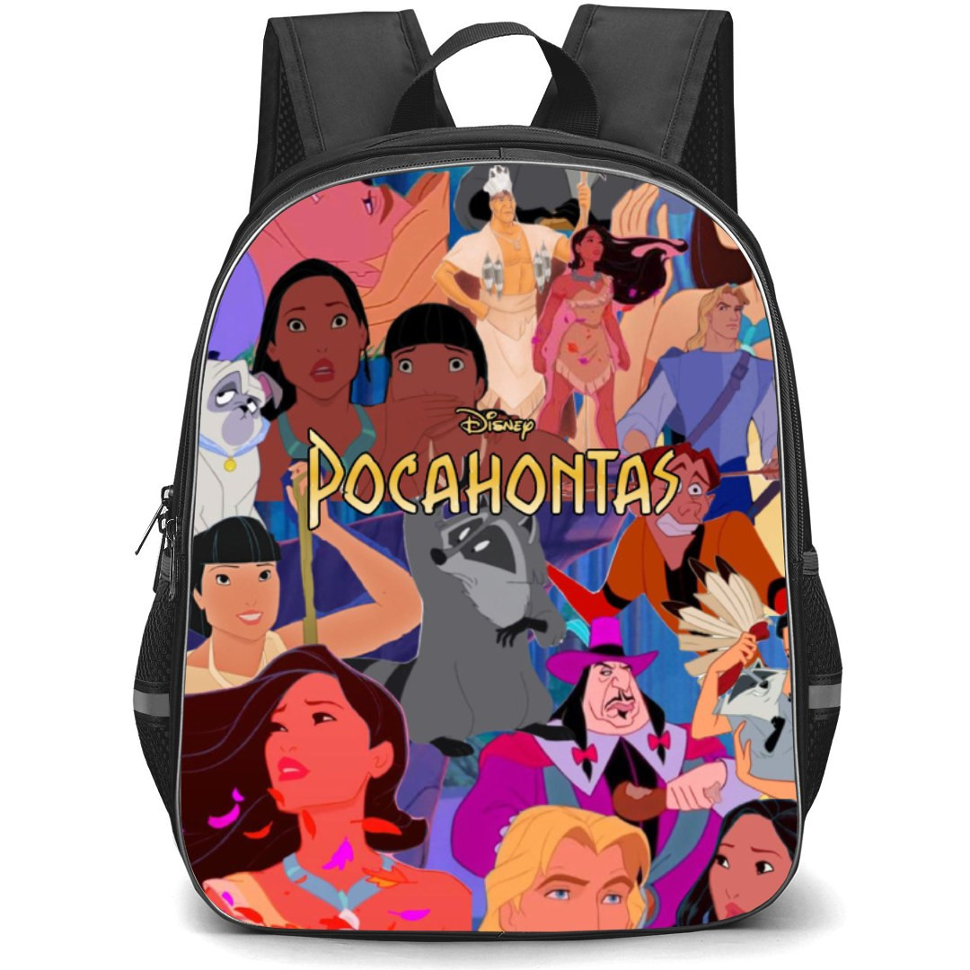 Disney Pocahontas Backpack StudentPack - Pocahontas Characters Collage