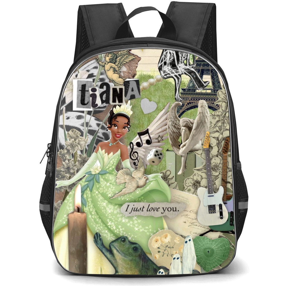 Disney The Princess And The Frog Tiana Backpack StudentPack - The Princess And The Frog Tiana Collage