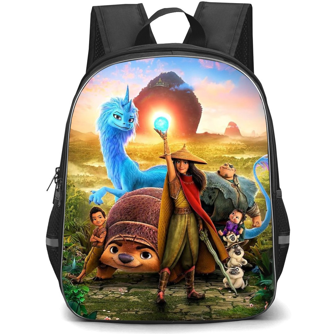 Raya And The Last Dragon Backpack StudentPack - Raya And The Last Dragon Characters Poster