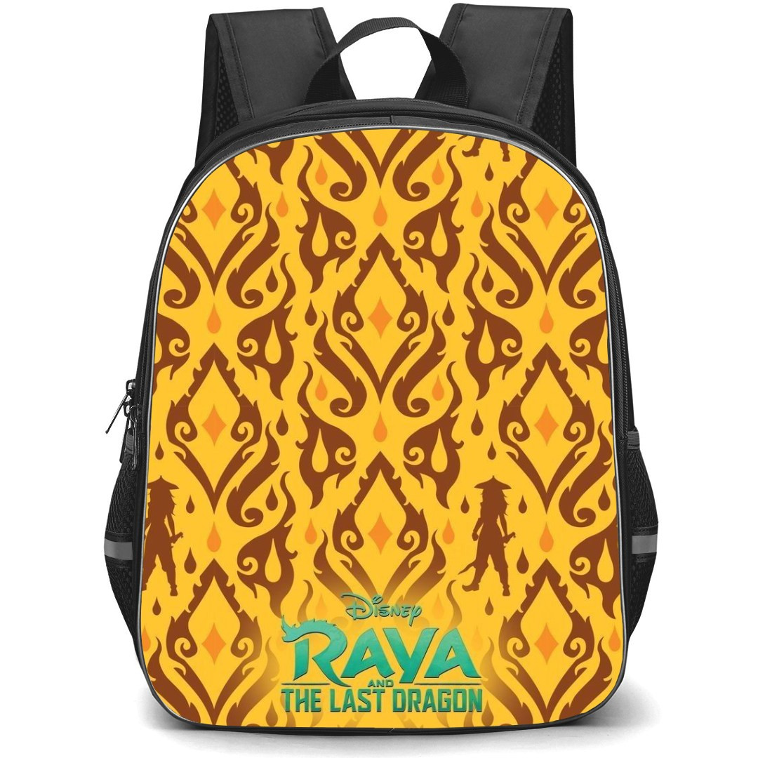 Raya And The Last Dragon Backpack StudentPack - Raya And The Last Dragon Get Into The Spirit Of Disney Yellow Poster