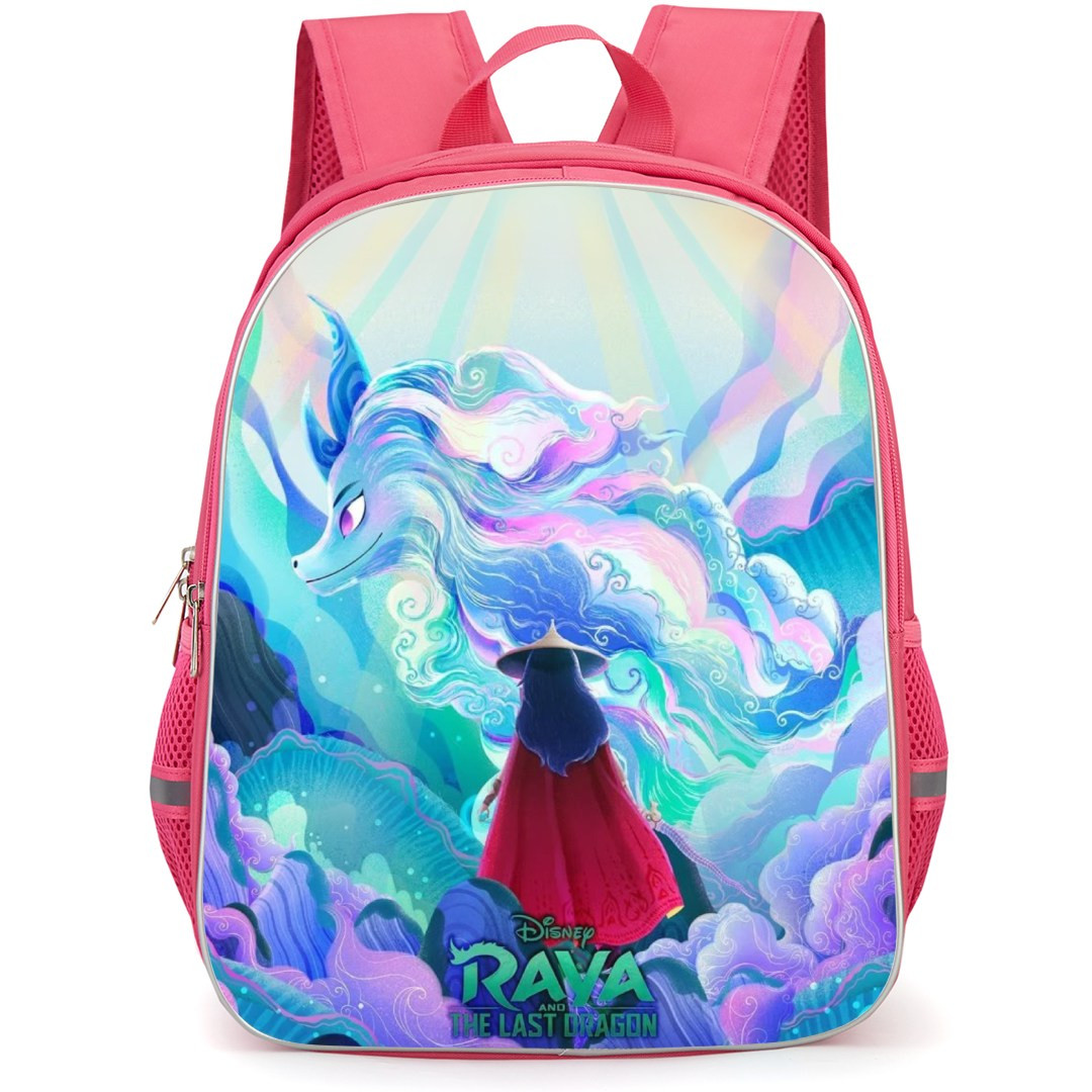 Raya And The Last Dragon Backpack StudentPack - Raya And The Last Dragon Illustration Art Poster