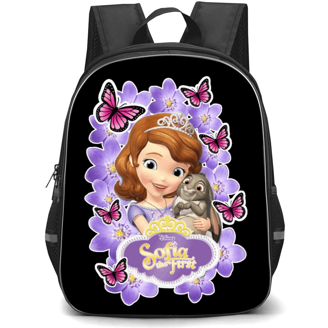 Sofia The First Princess Sofia Backpack School Bag StudentPack - Princess Sofia Hug Rabbit Series Sticker