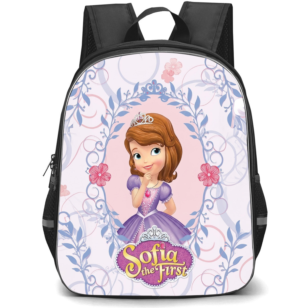 Sofia The First Princess Sofia Backpack School Bag StudentPack - Princess Sofia Smiling Frame Series Poster