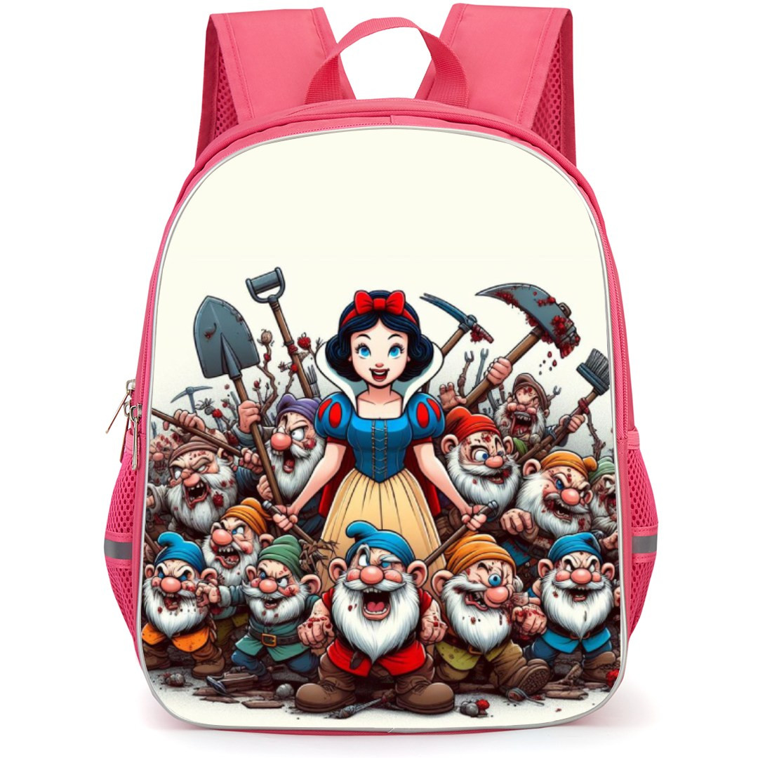 Snow White Backpack StudentPack - 7 Zombie Dwarfs