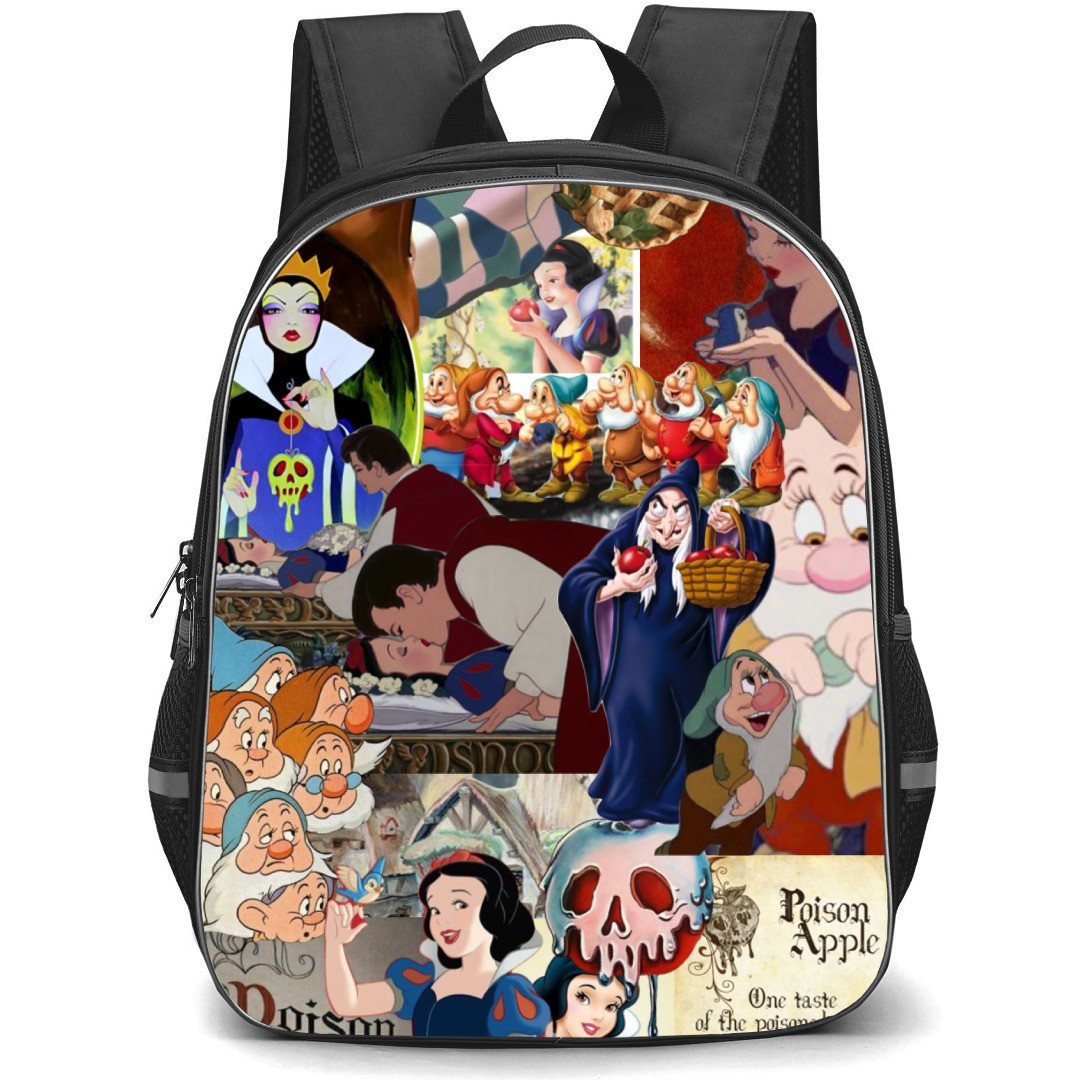 Disney Snow White Backpack StudentPack - Snow White Characters Collage
