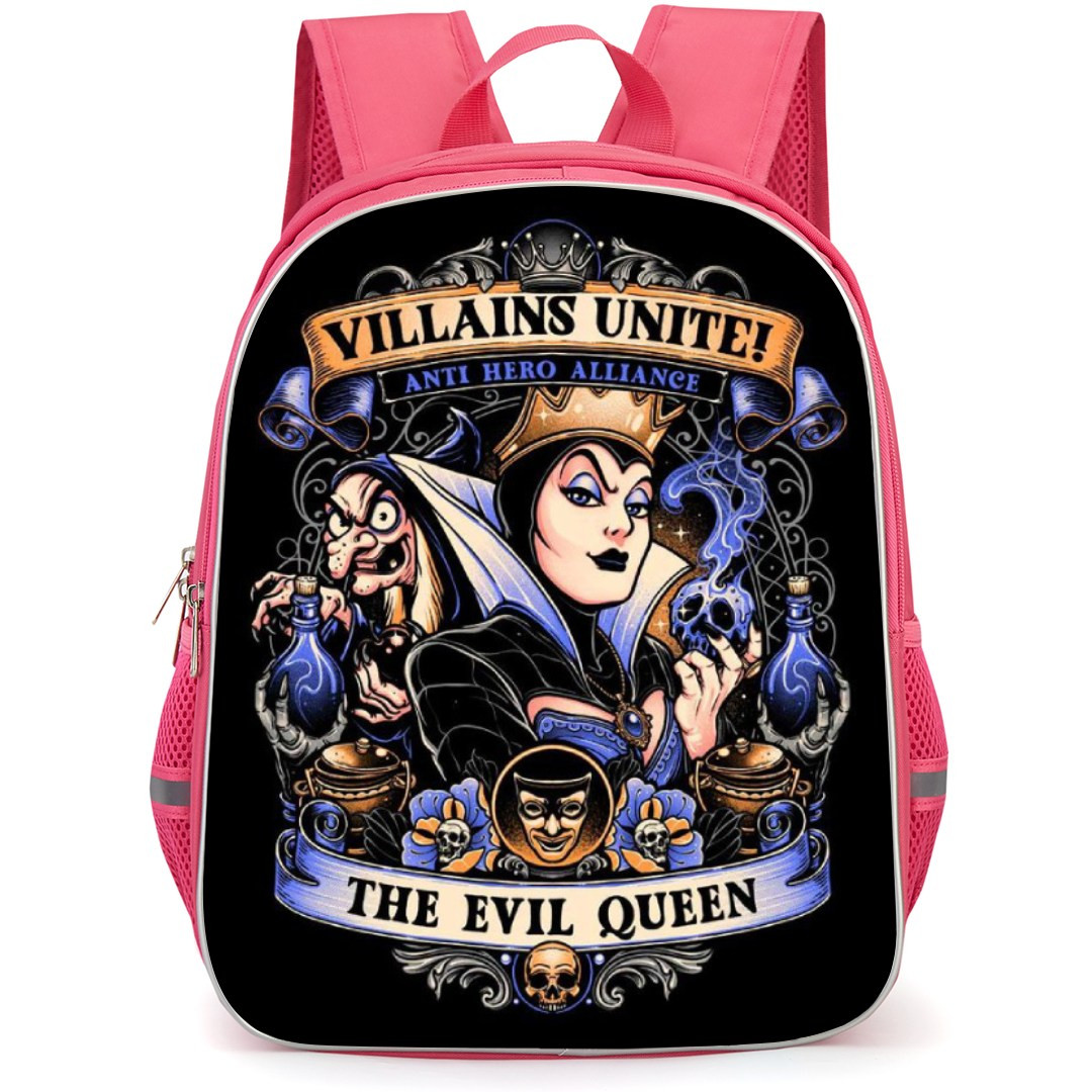 Snow White Evil Queen Backpack StudentPack - Evil Queen Villain Unite Poster