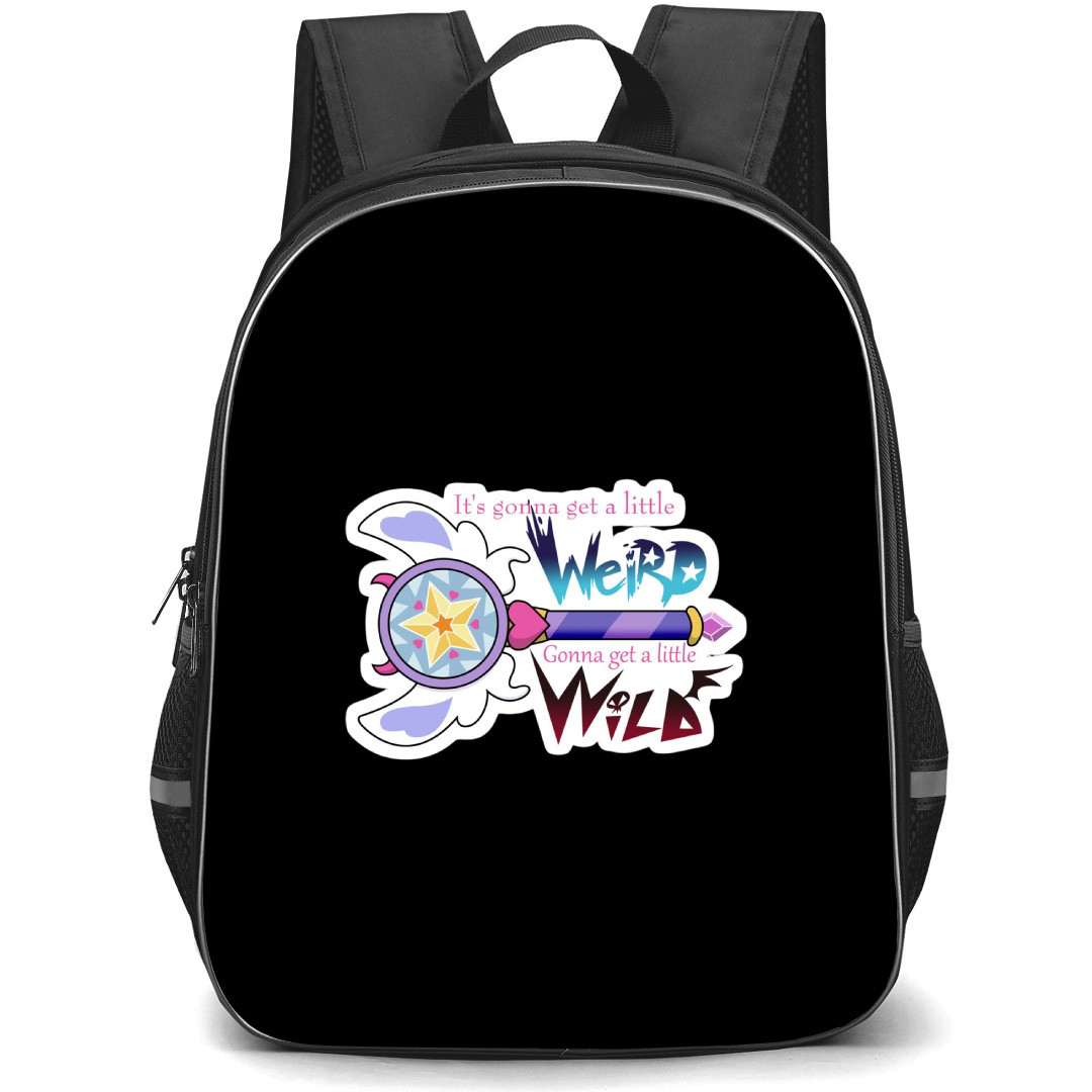 Star Vs The Forces of Evil Backpack School Bag StudentPack - Star Vs The Forces of Evil Royal Magic Wand Weird World Sticker