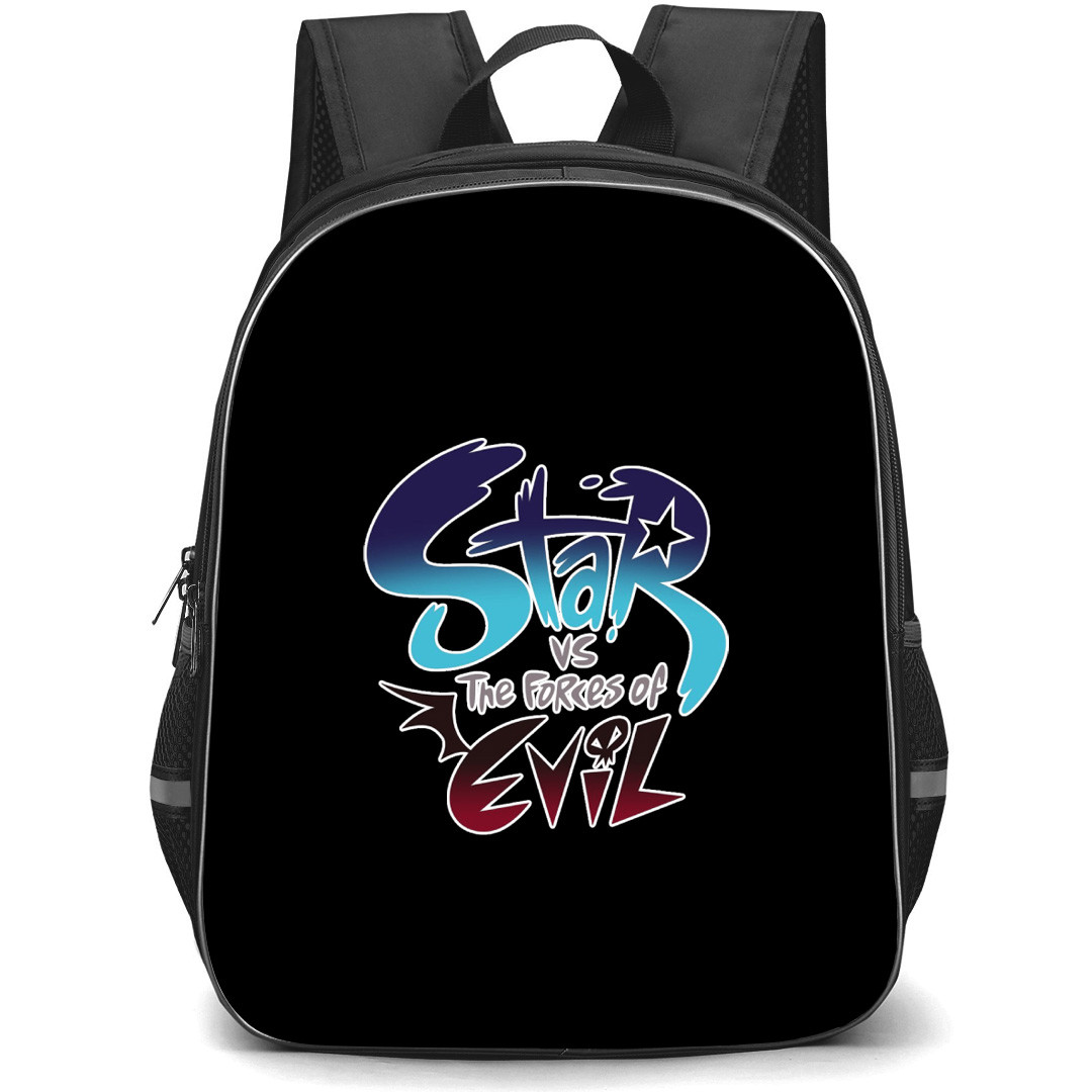 Star Vs The Forces of Evil Backpack School Bag StudentPack - Star Vs The Forces of Evil Series Logo Wordmark Sticker