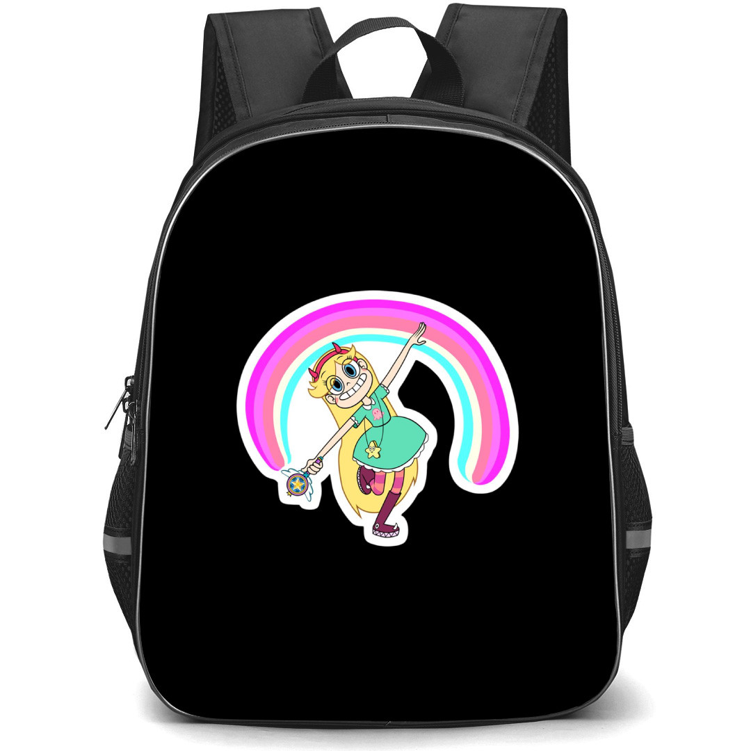 Star Vs The Forces of Evil Star Butterfly Backpack School Bag StudentPack - Star Butterfly Butterfly Sticker