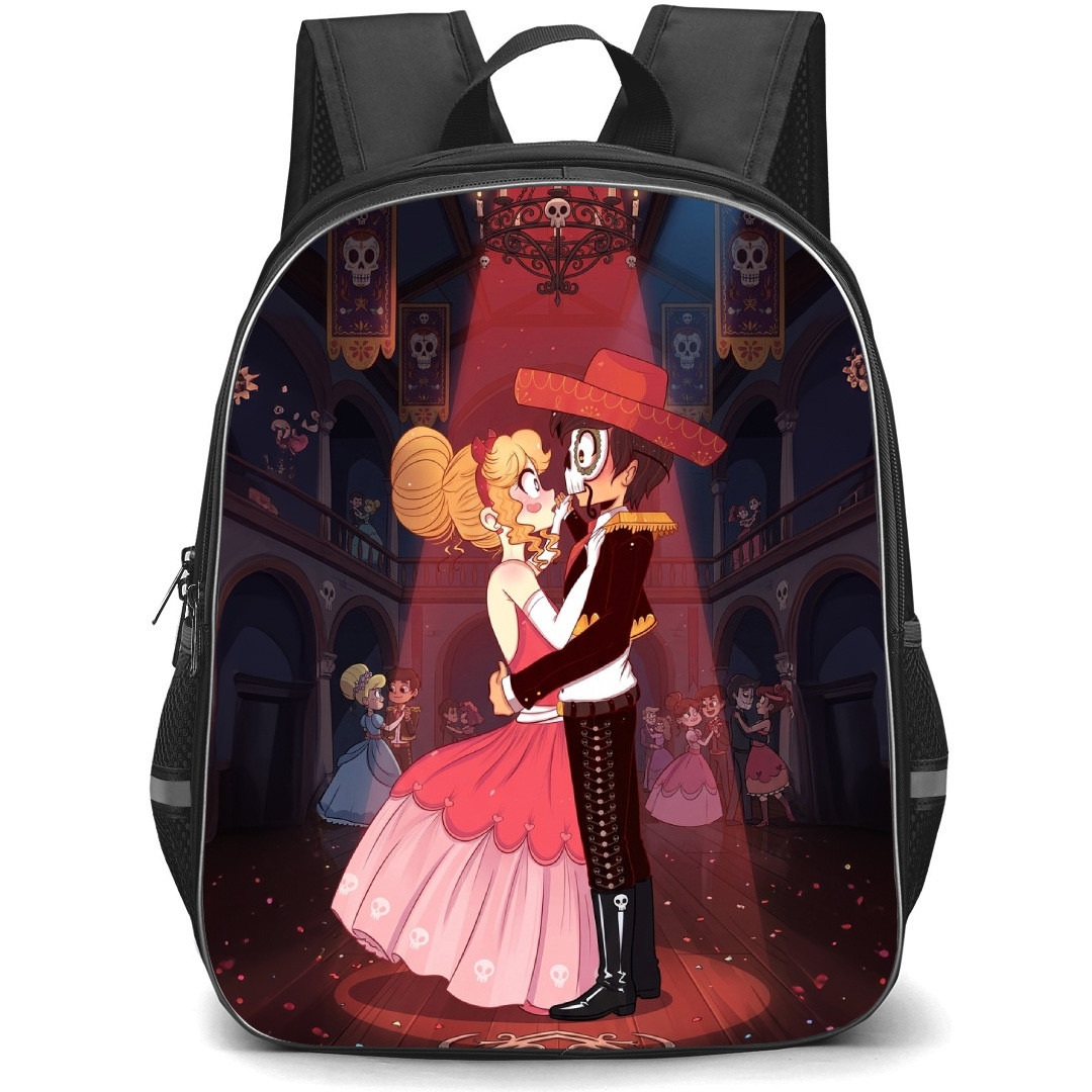 Star Vs The Forces of Evil Backpack School Bag StudentPack - Star Butterfly And Marco Diaz Coco Theme Poster