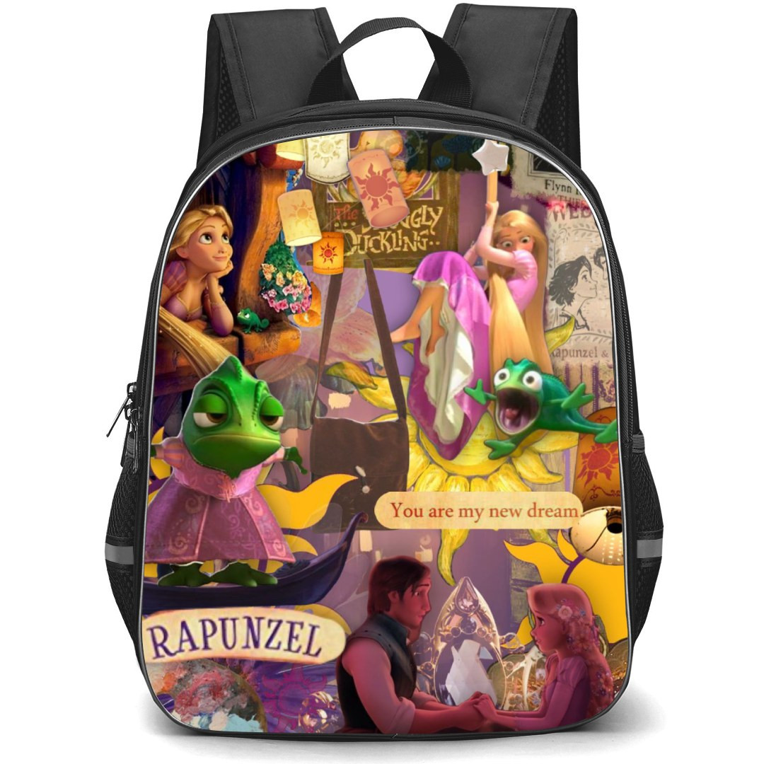 Disney Tangled Backpack StudentPack - Tangled Characters Collage