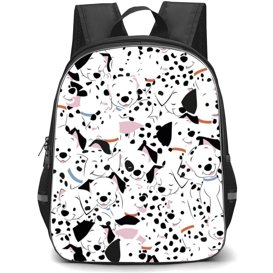 Dalmatian Dog Backpack StudentPack - Dalmatian Dog Cartoon Pattern Art