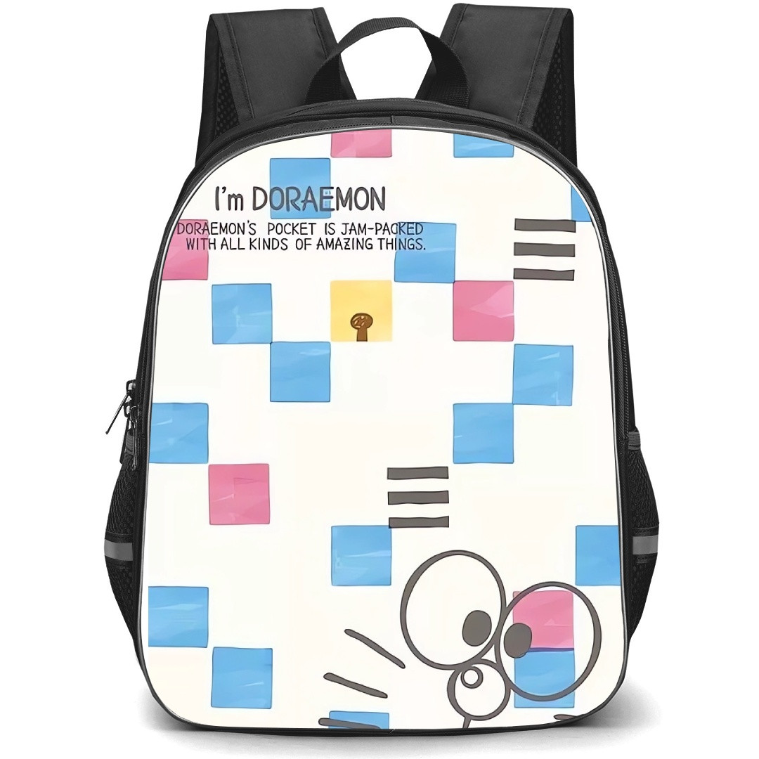 Doraemon School Backpack StudentPack - Doraemon Pocket Is Jam-Packed