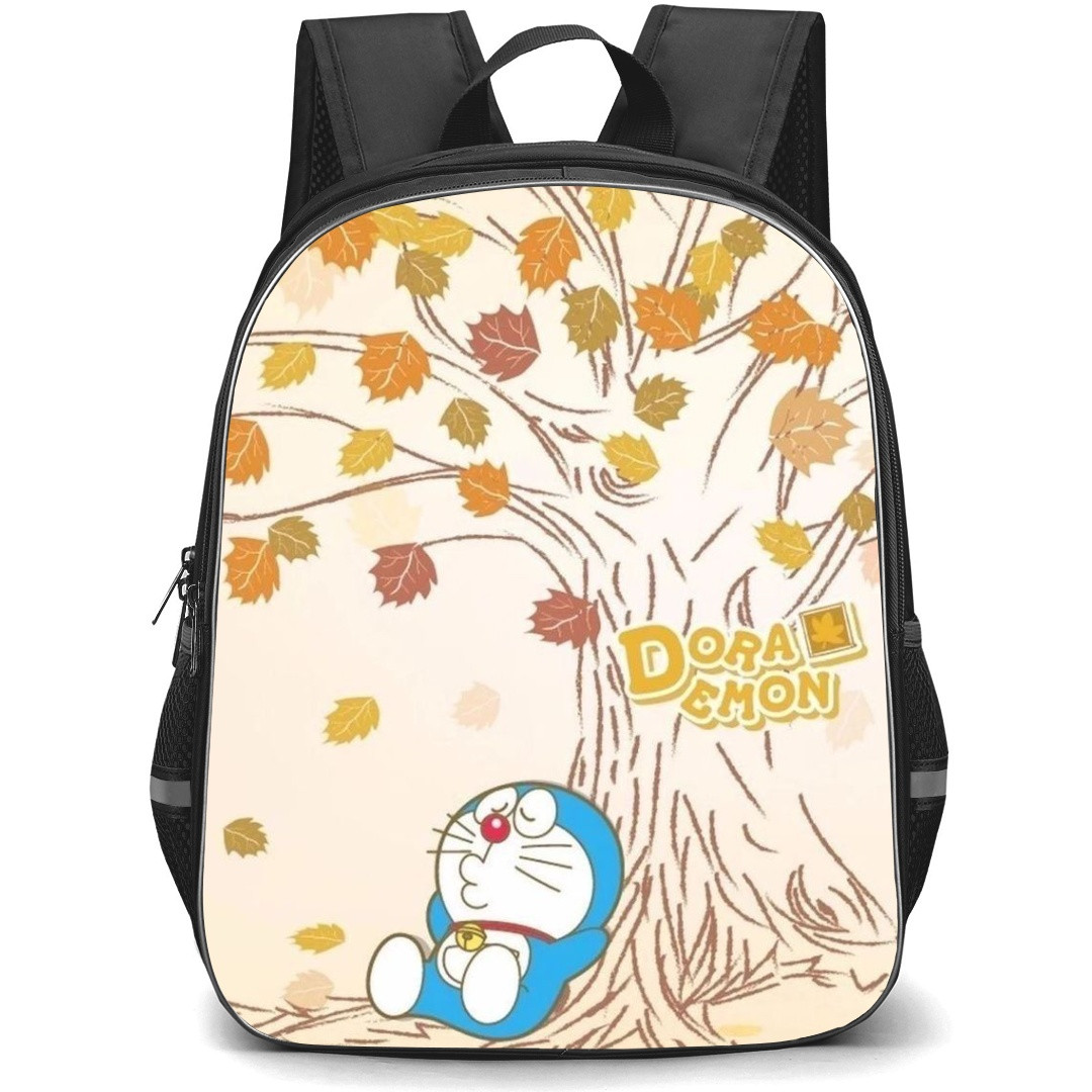 Doraemon School Backpack StudentPack - Doraemon Sleeping On Tree Illustration
