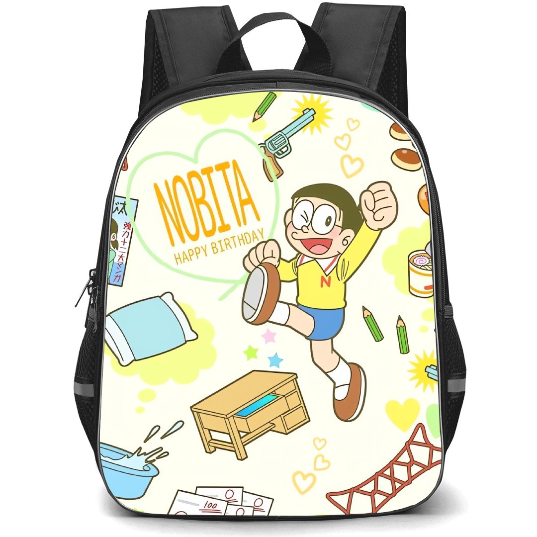 Doraemon Nobita School Backpack StudentPack - Nobita Happy Birthday