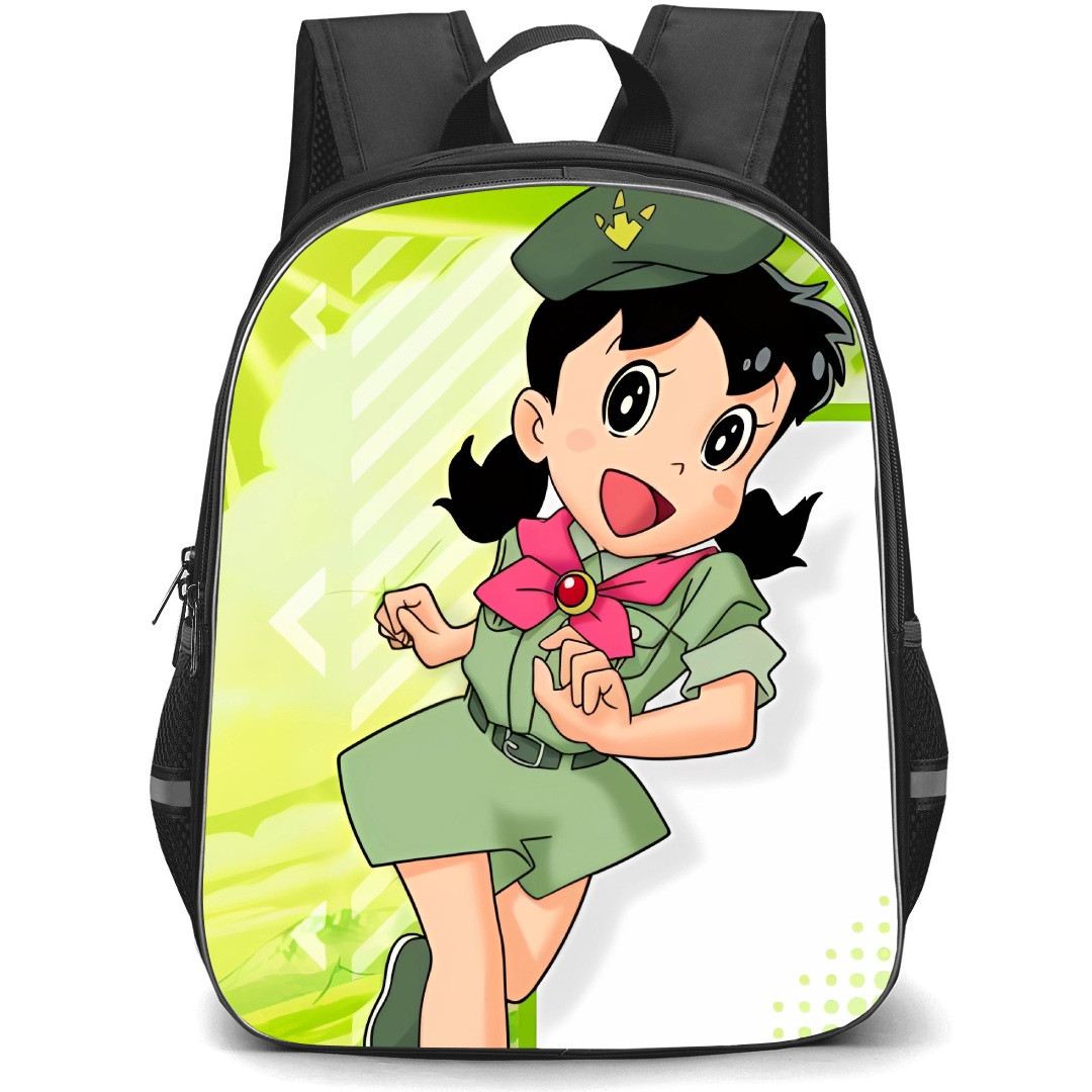 Doraemon Shizuka School Backpack StudentPack - Shizuka Girl Scout Running